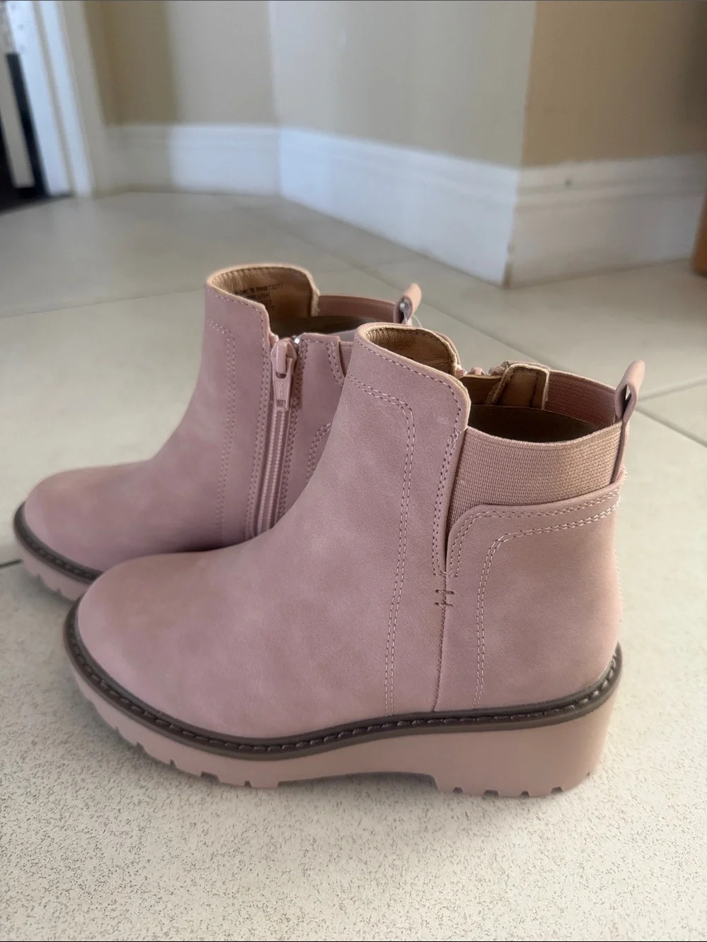 Girls blush Ankle Boots